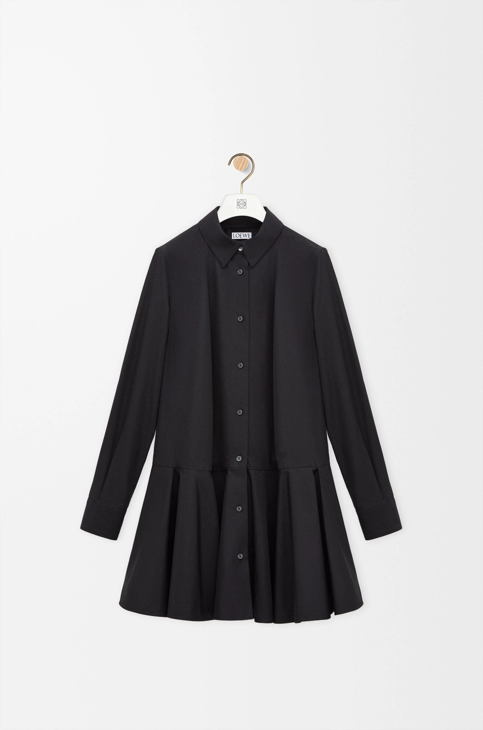 Shirt dress in cotton - 1