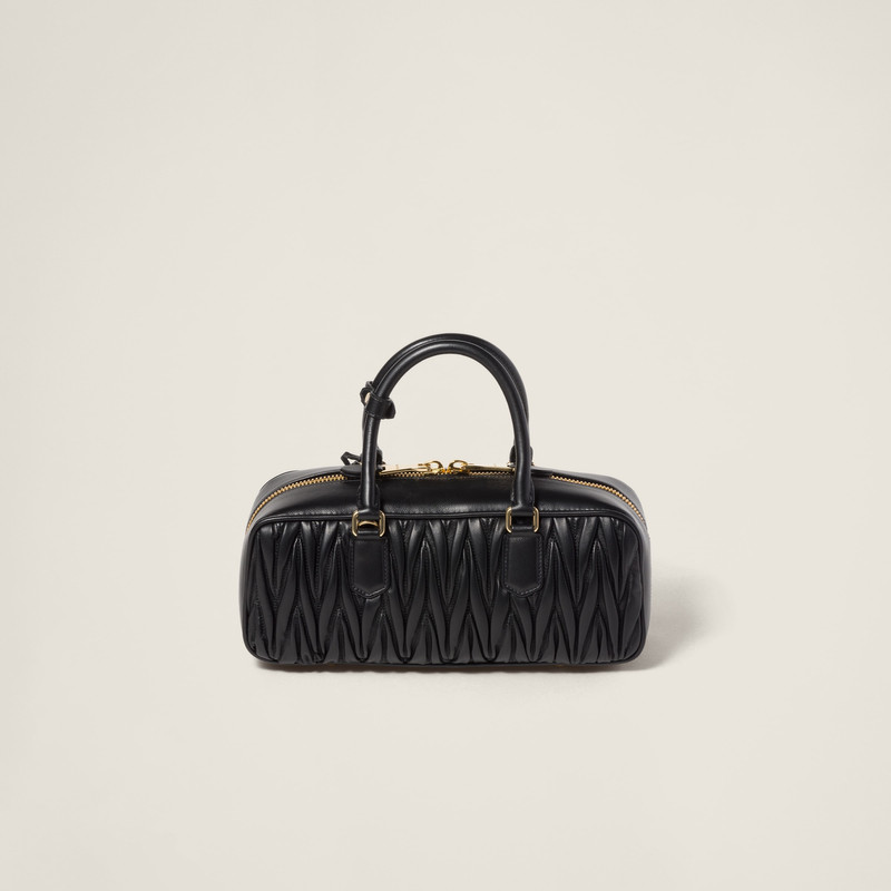 Arcadie matelassé nappa leather bag 4