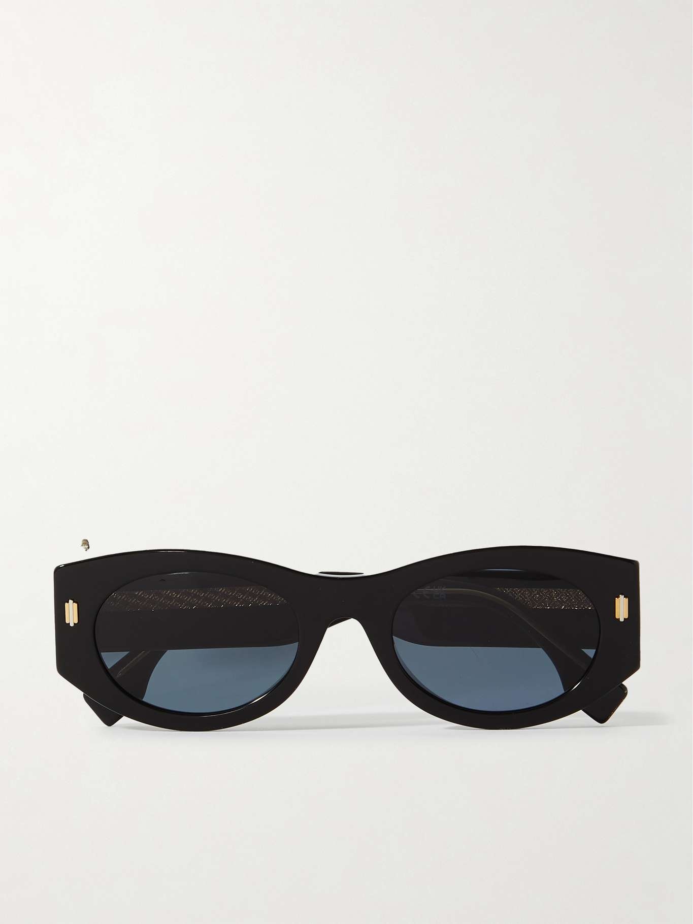 Roma oval-frame acetate sunglasses - 1