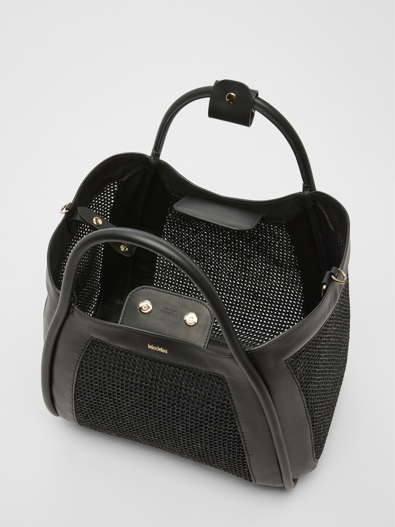 MARINMM Raffia tote bag 4