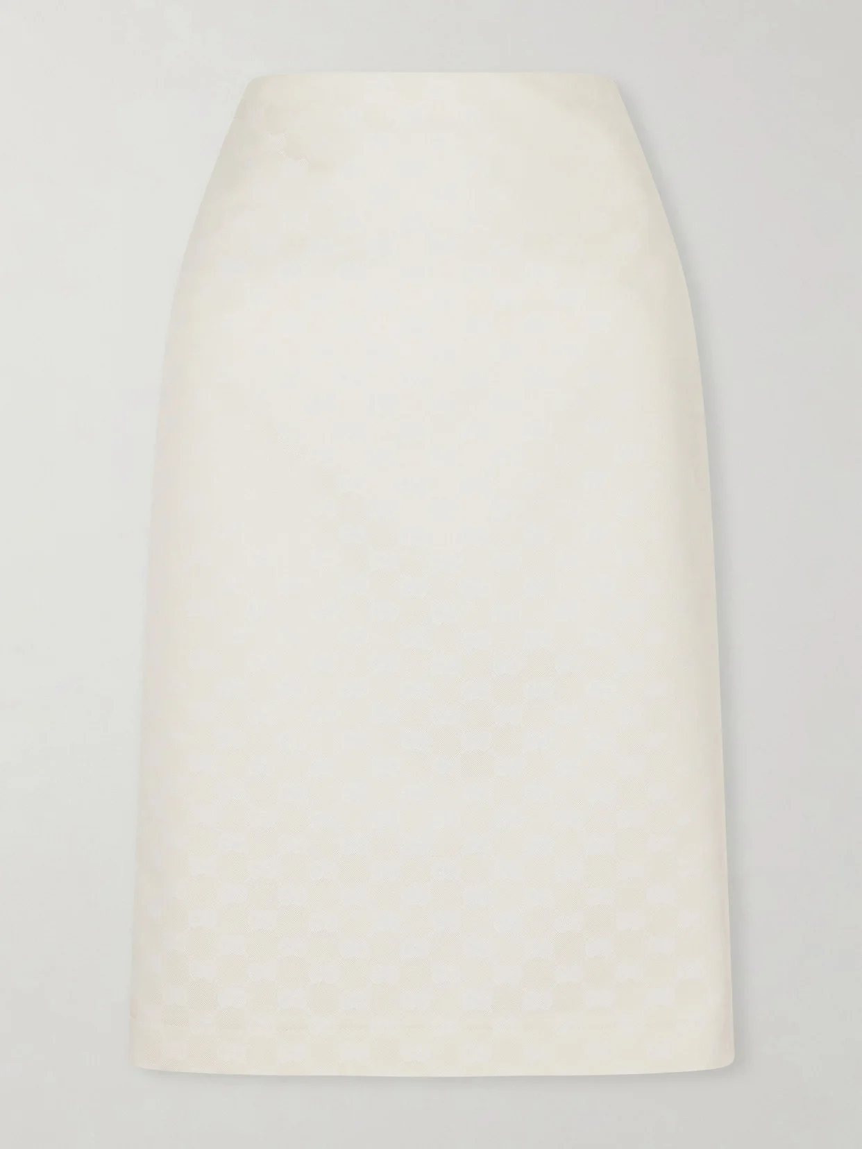 Jacquard-gabardine Midi Skirt - 1