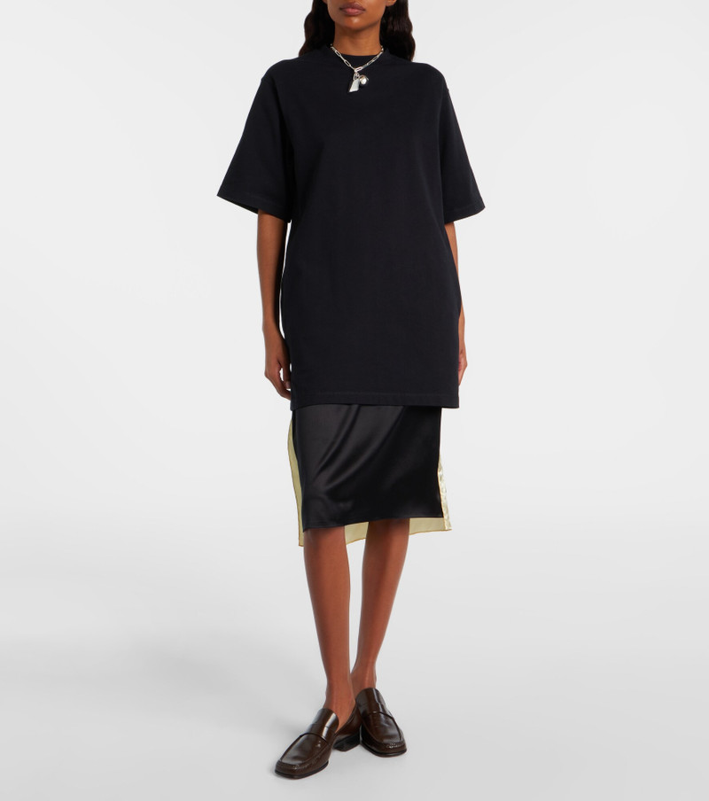 PHOEBE PHILO Silk-blend satin slip skirt outlook