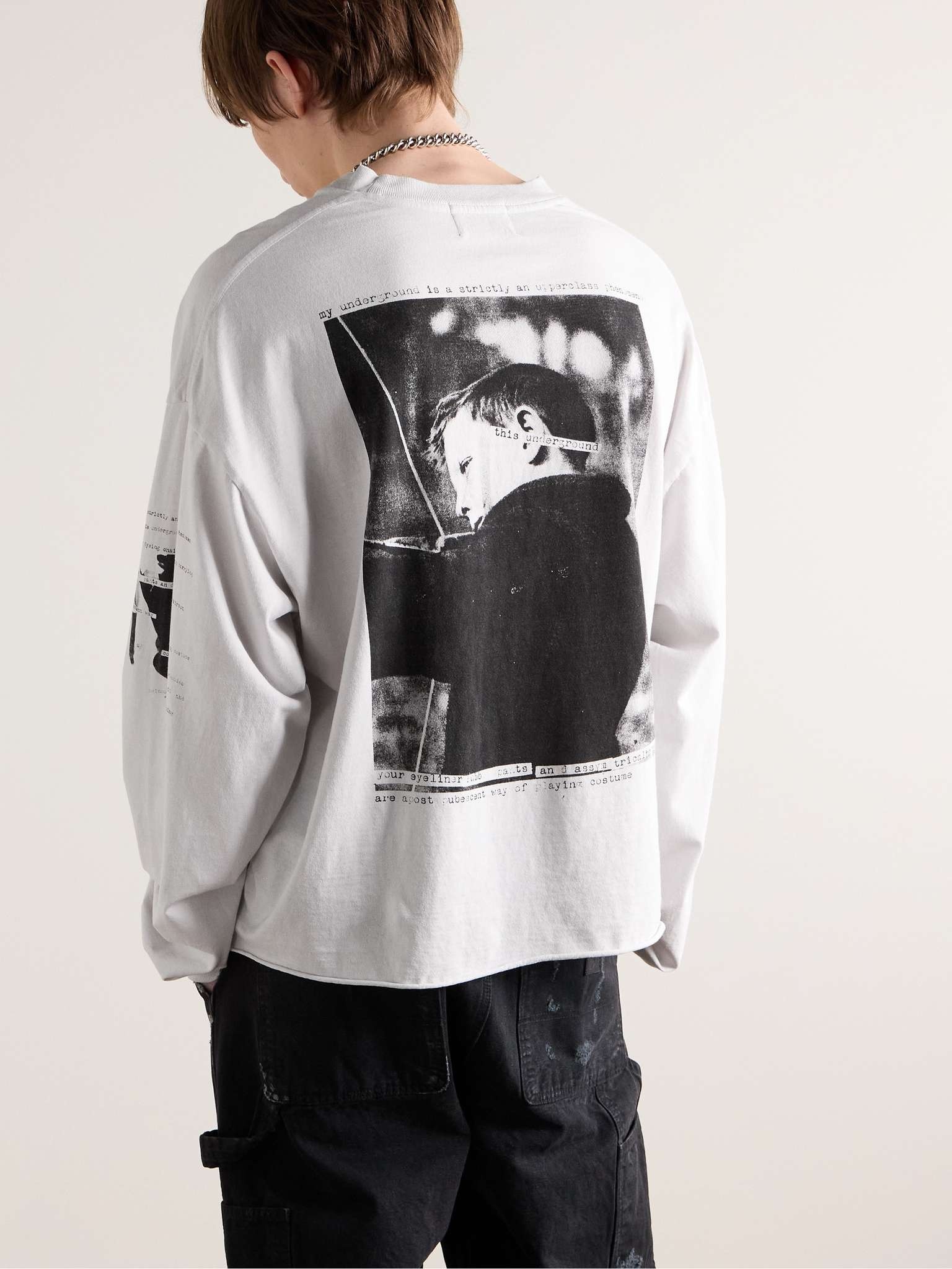 My Underground Tricycle Logo-Print Cotton-Jersey T-Shirt - 3