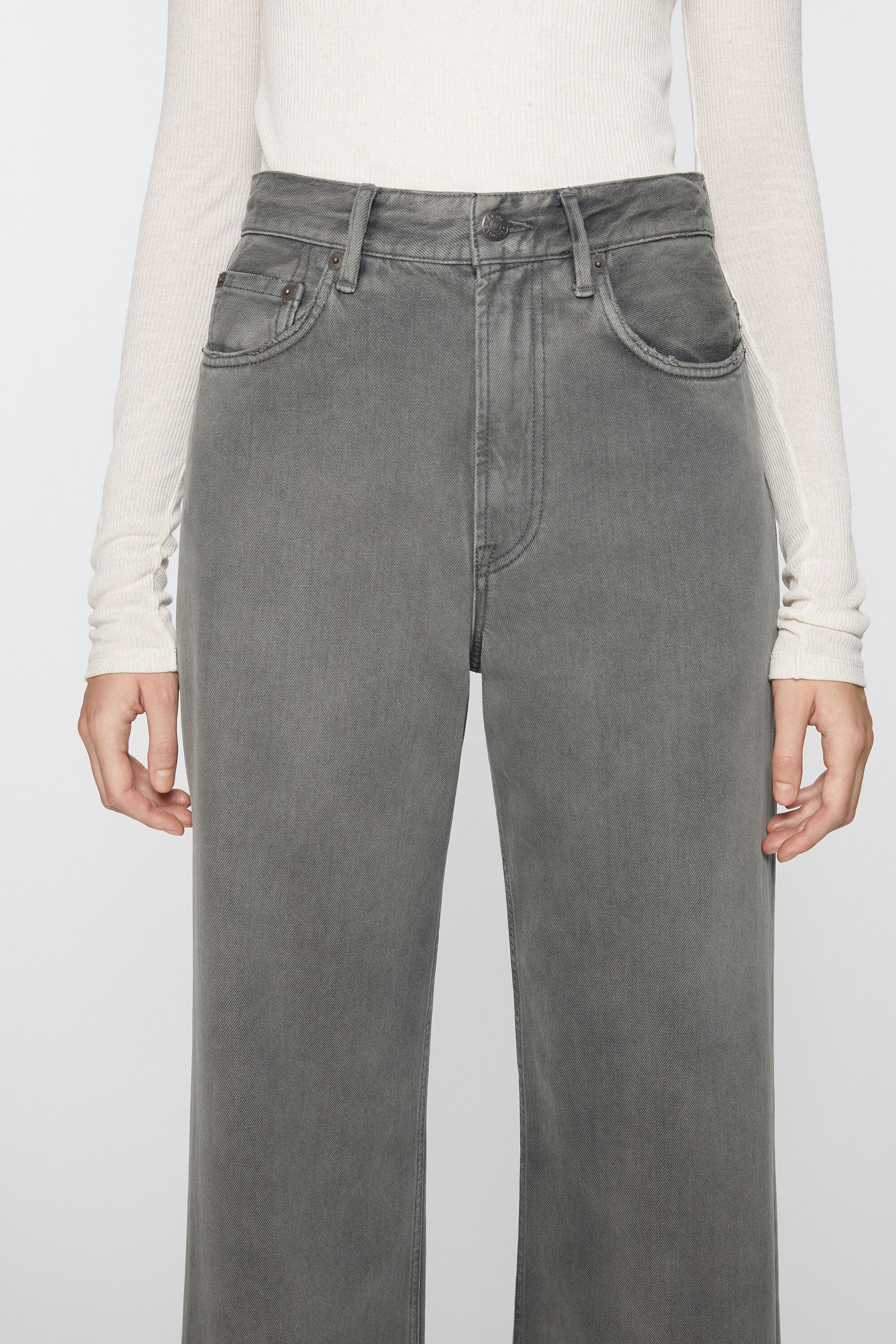 Relaxed fit jeans - 2022F - Anthracite grey - 5