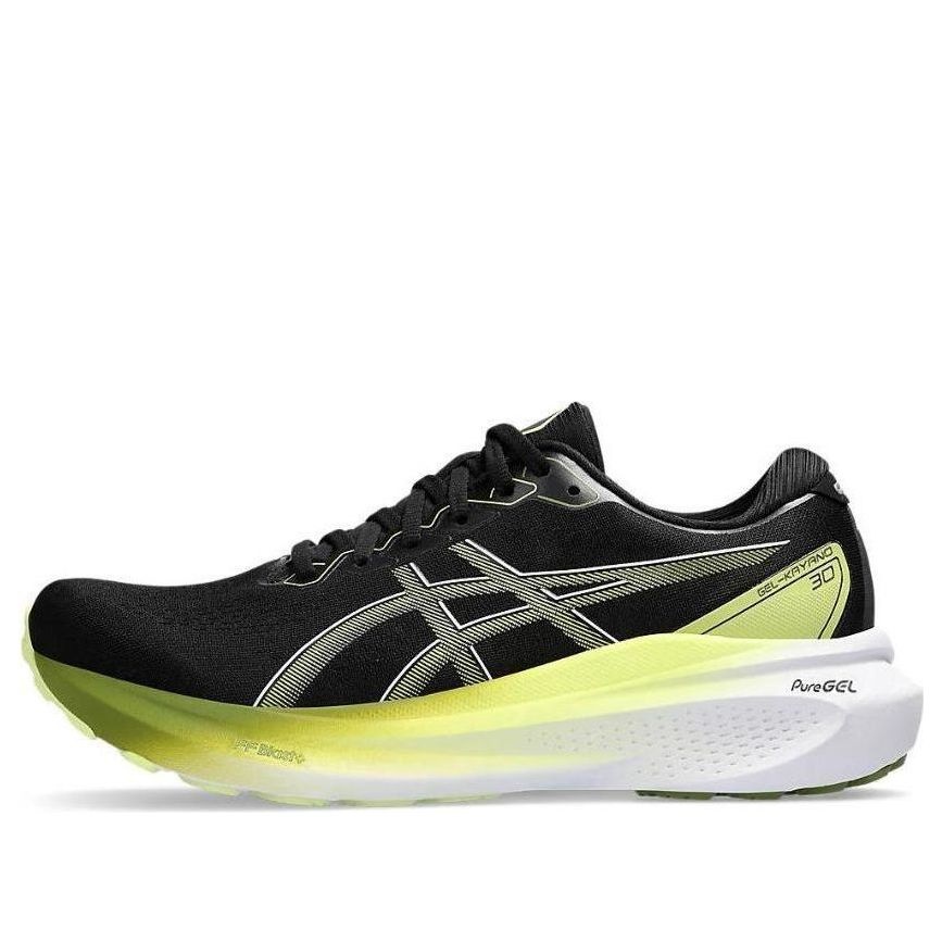 ASICS Gel Kayano 30 Extra Wide 'Black Glow Yellow' 1011B690-003 - 1