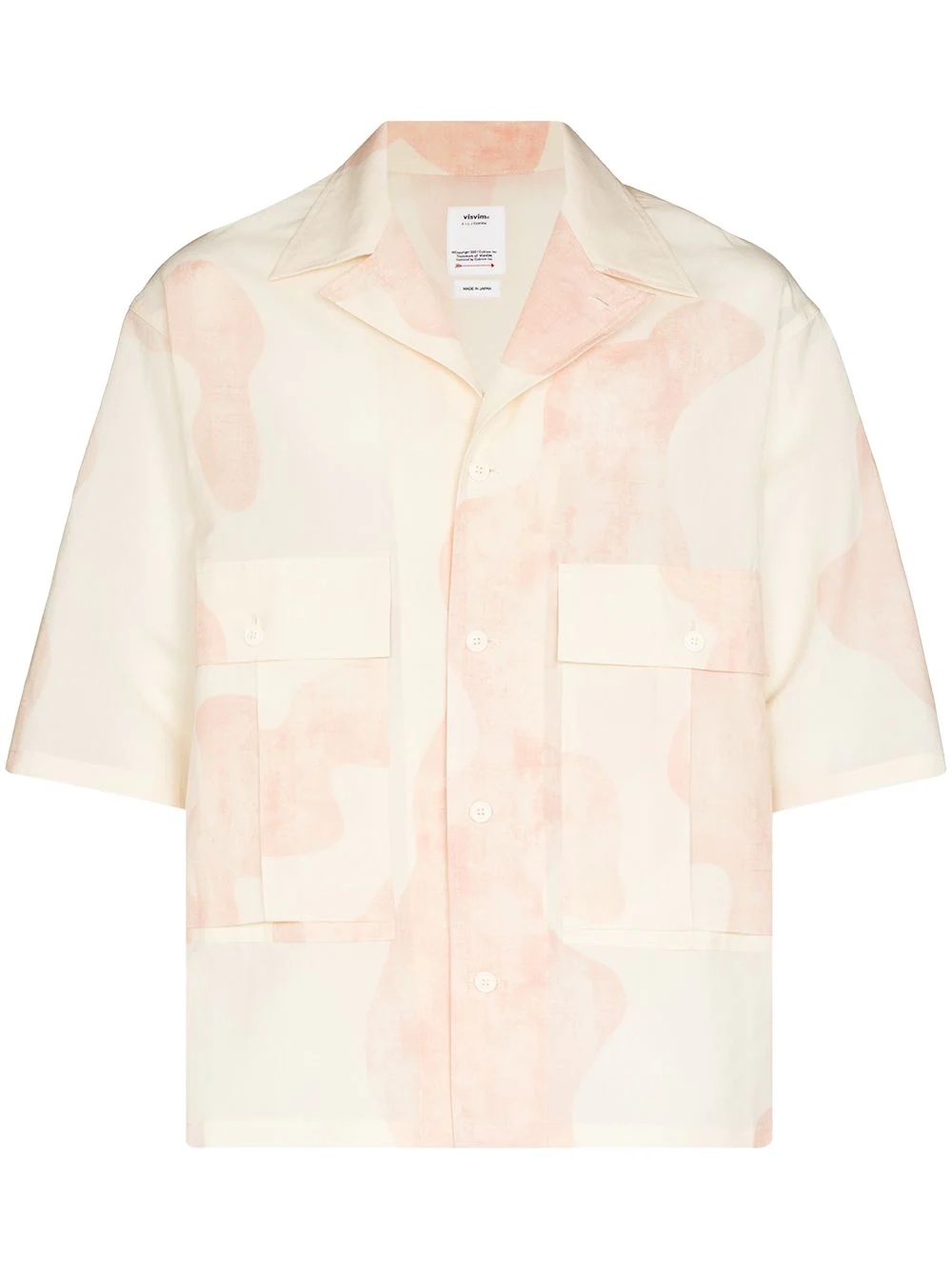 Cornet printed bowling shirt - 1