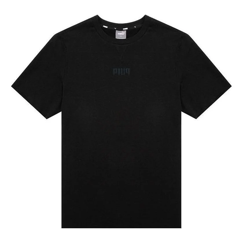 PUMA Basic Logo T-Shirts 'Black' 849593-01 - 1