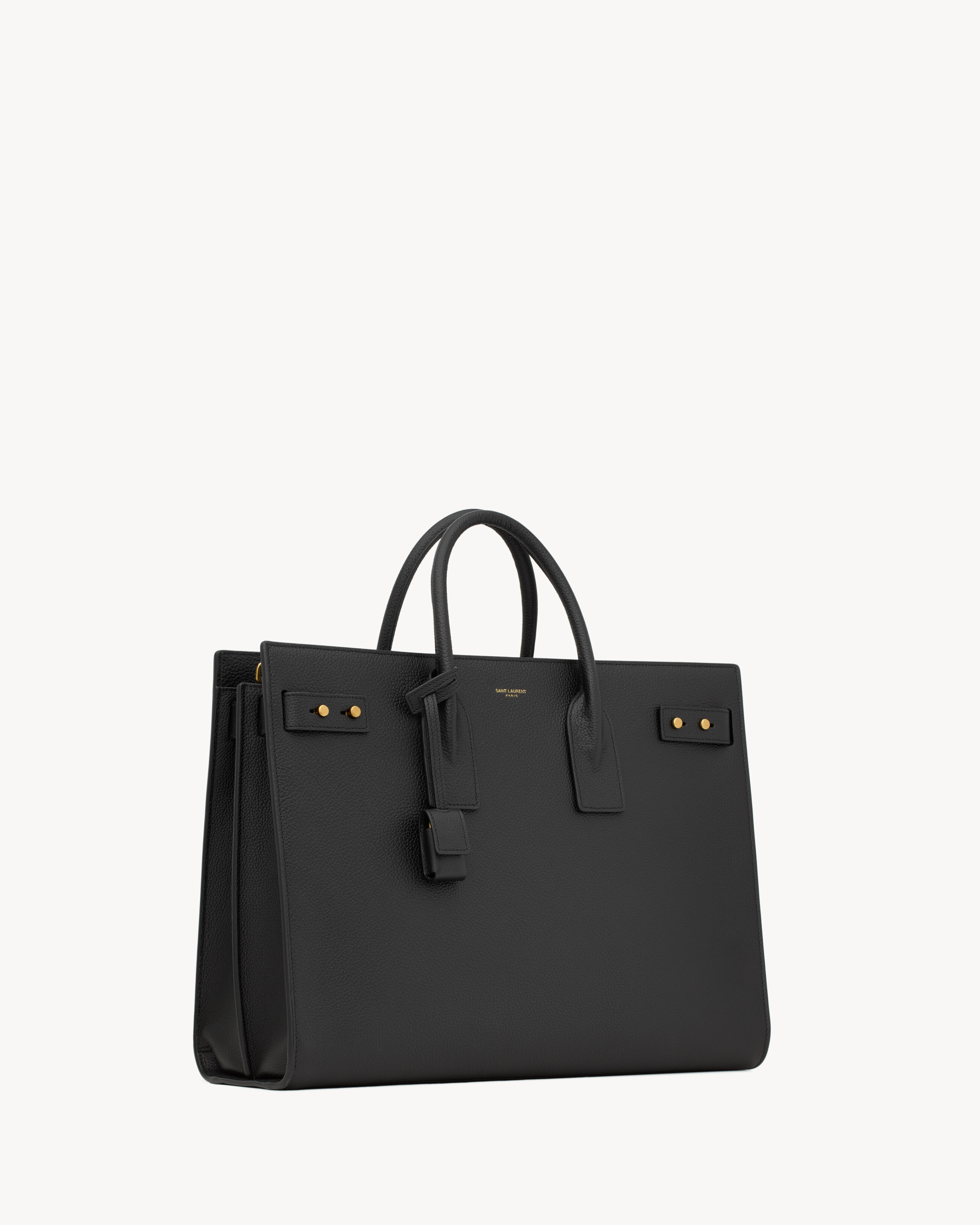 SAC DE JOUR THIN LARGE IN GRAINED LEATHER - 4