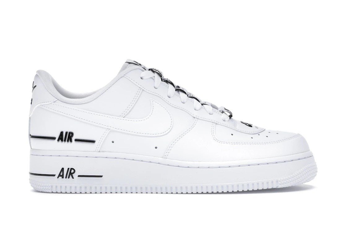 Nike Air Force 1 Low Double Air Low White Black - 1