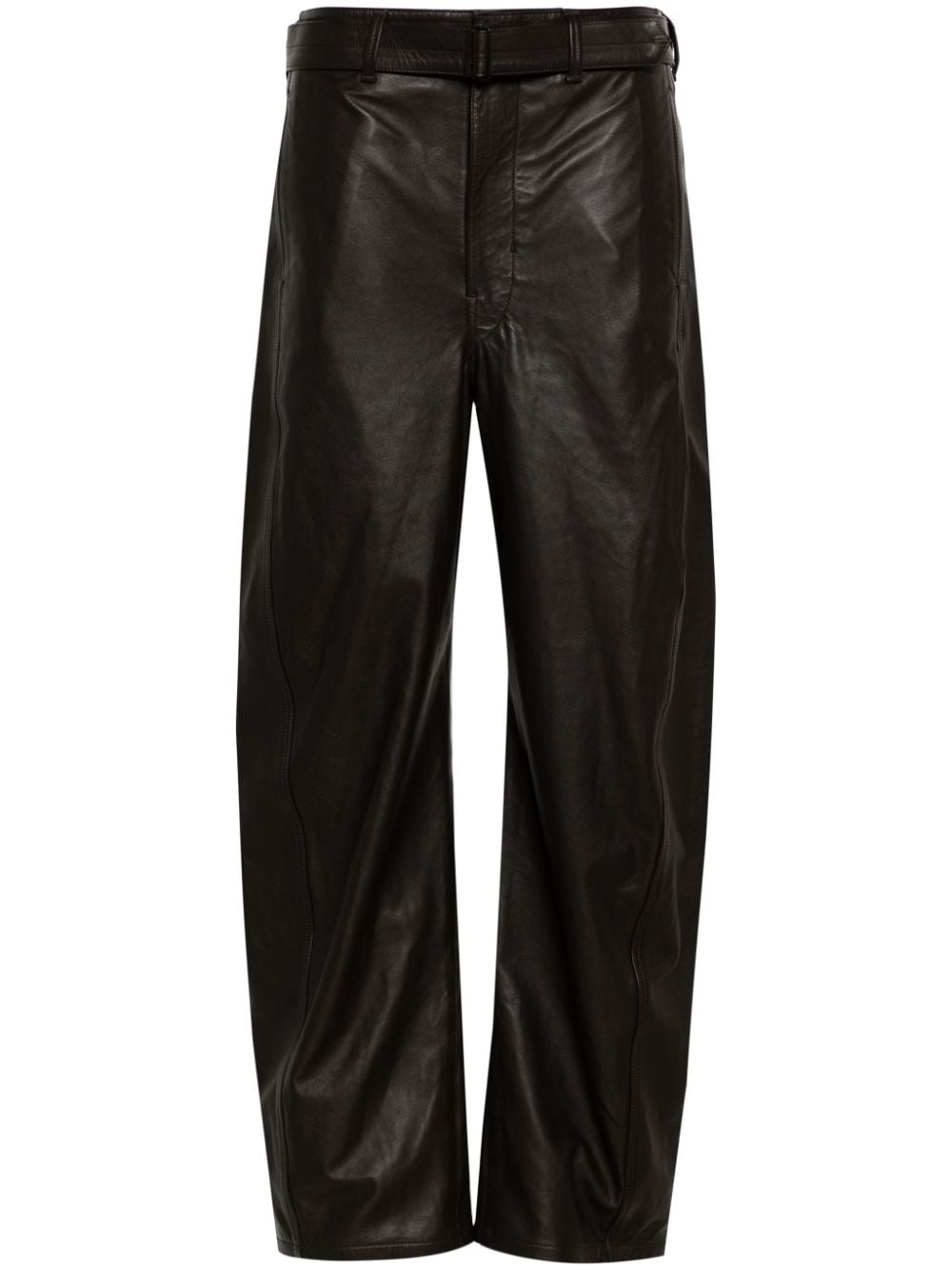 high-waist wide-leg trousers - 1