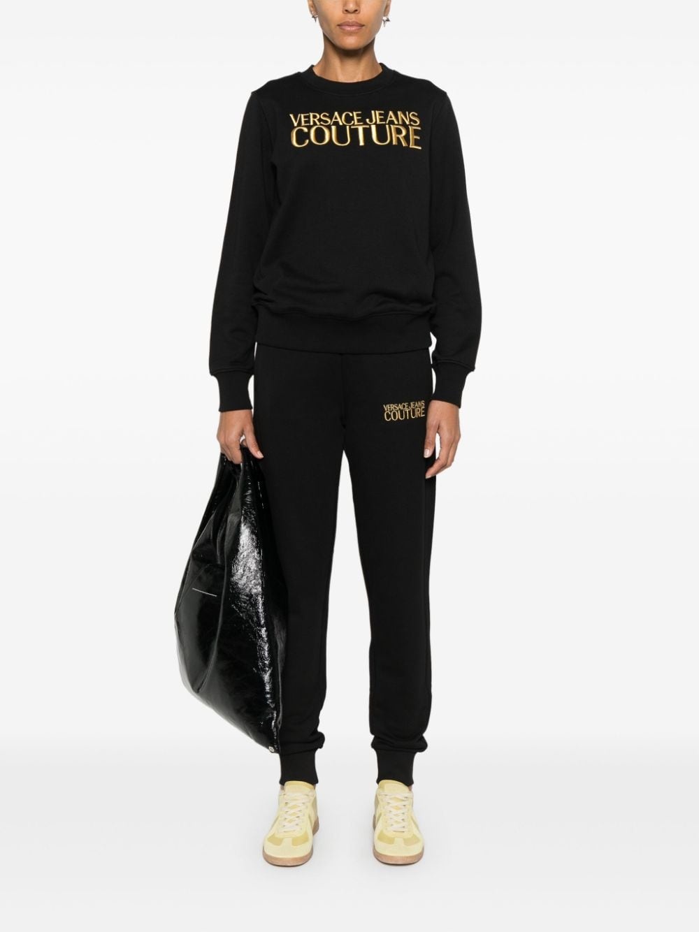 logo-embroidered sweatshirt - 2
