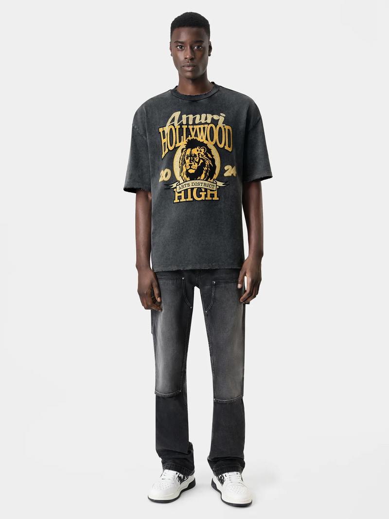 AMIRI AMIRI HIGH LION SKATER TEE outlook