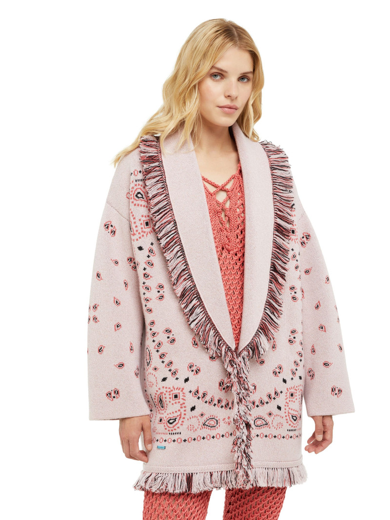 Bandana-jacquard cardigan 9