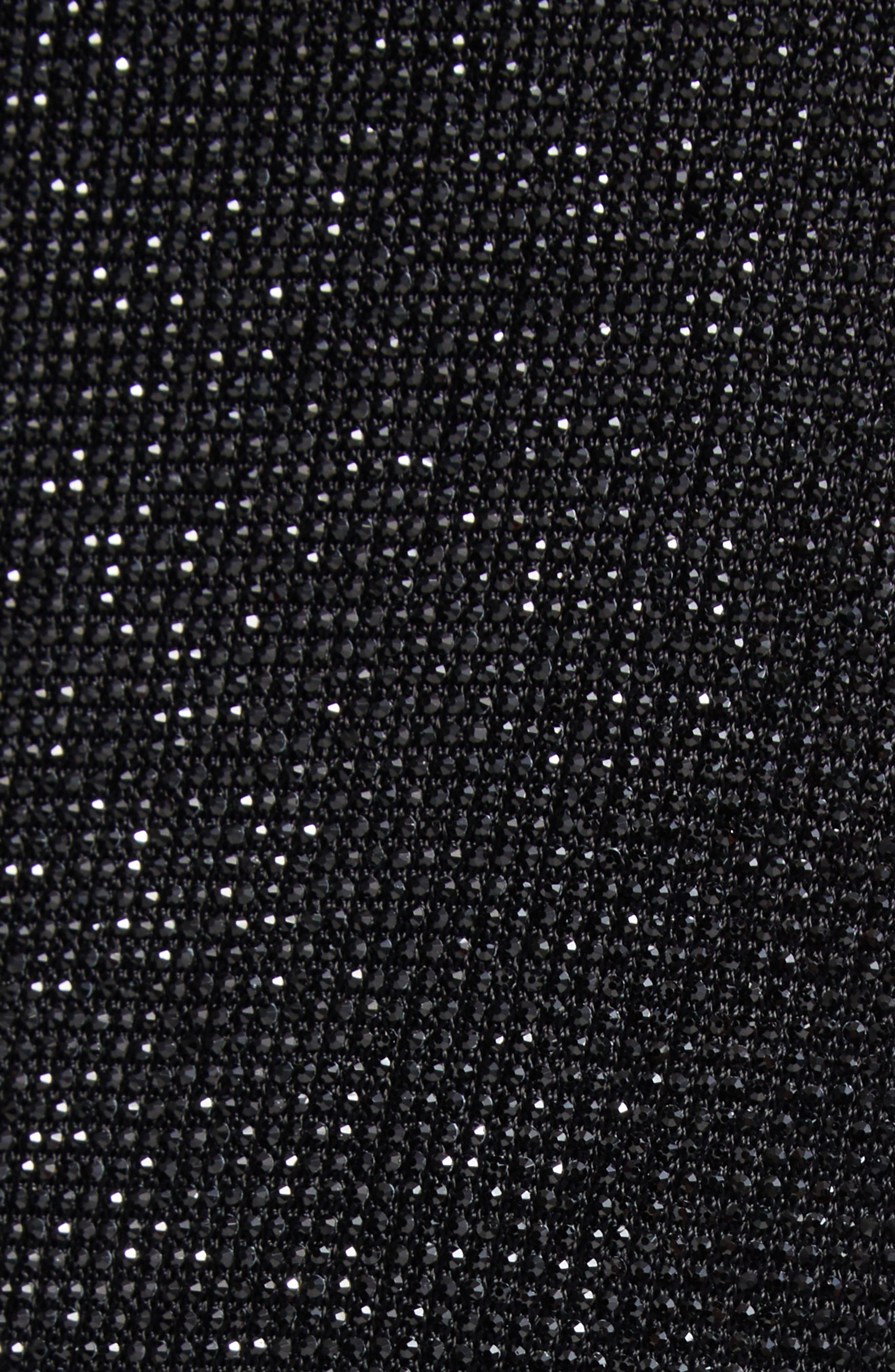 Alexander Wang Clear Beaded Minidress in Black at Nordstrom - 7