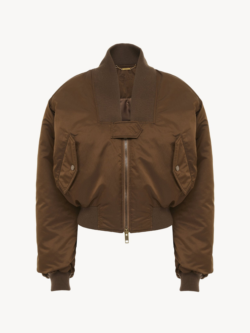 Chloé BOMBER JACKET IN NYLON outlook