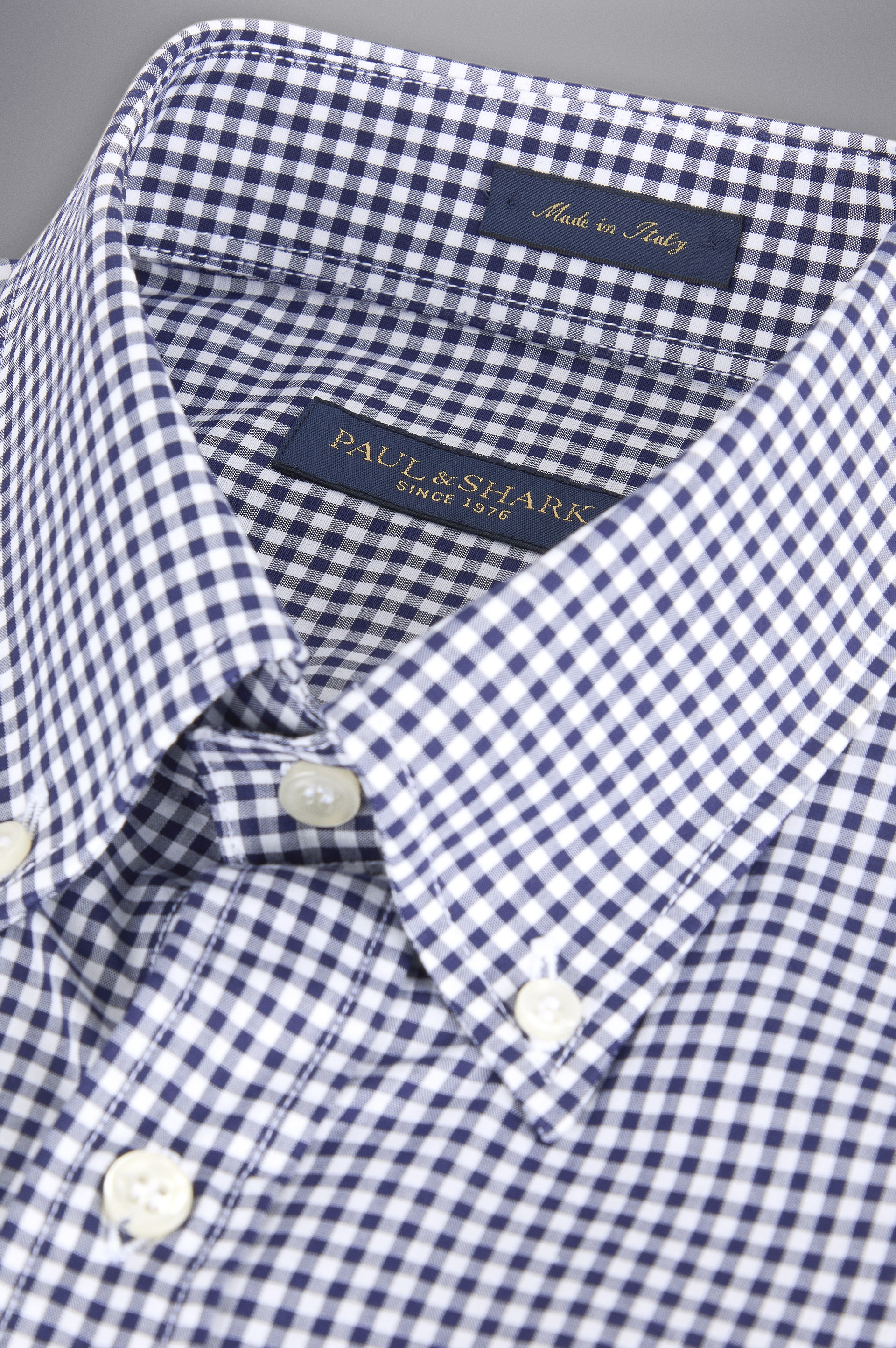 CHECK COTTON SHIRT - 5