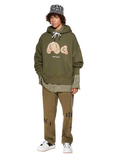 Palm Angels EMBROIDERY BEAR HOODIE outlook