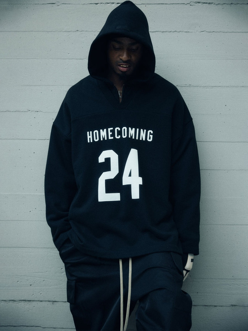 ESSENTIALS Heavy Fleece Hockey Jersey outlook