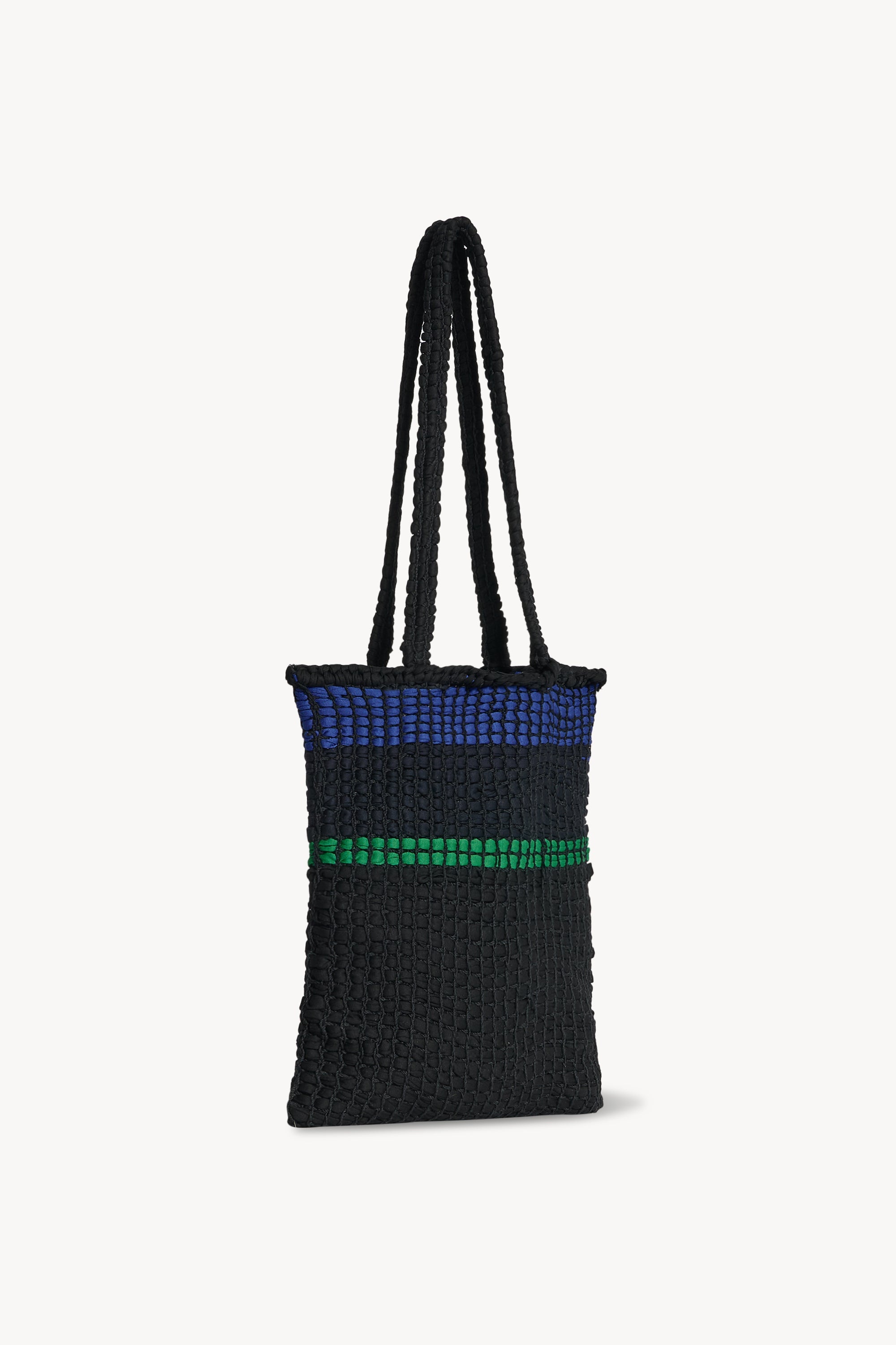 Haley Woven Tote Bag in Viscose - 2