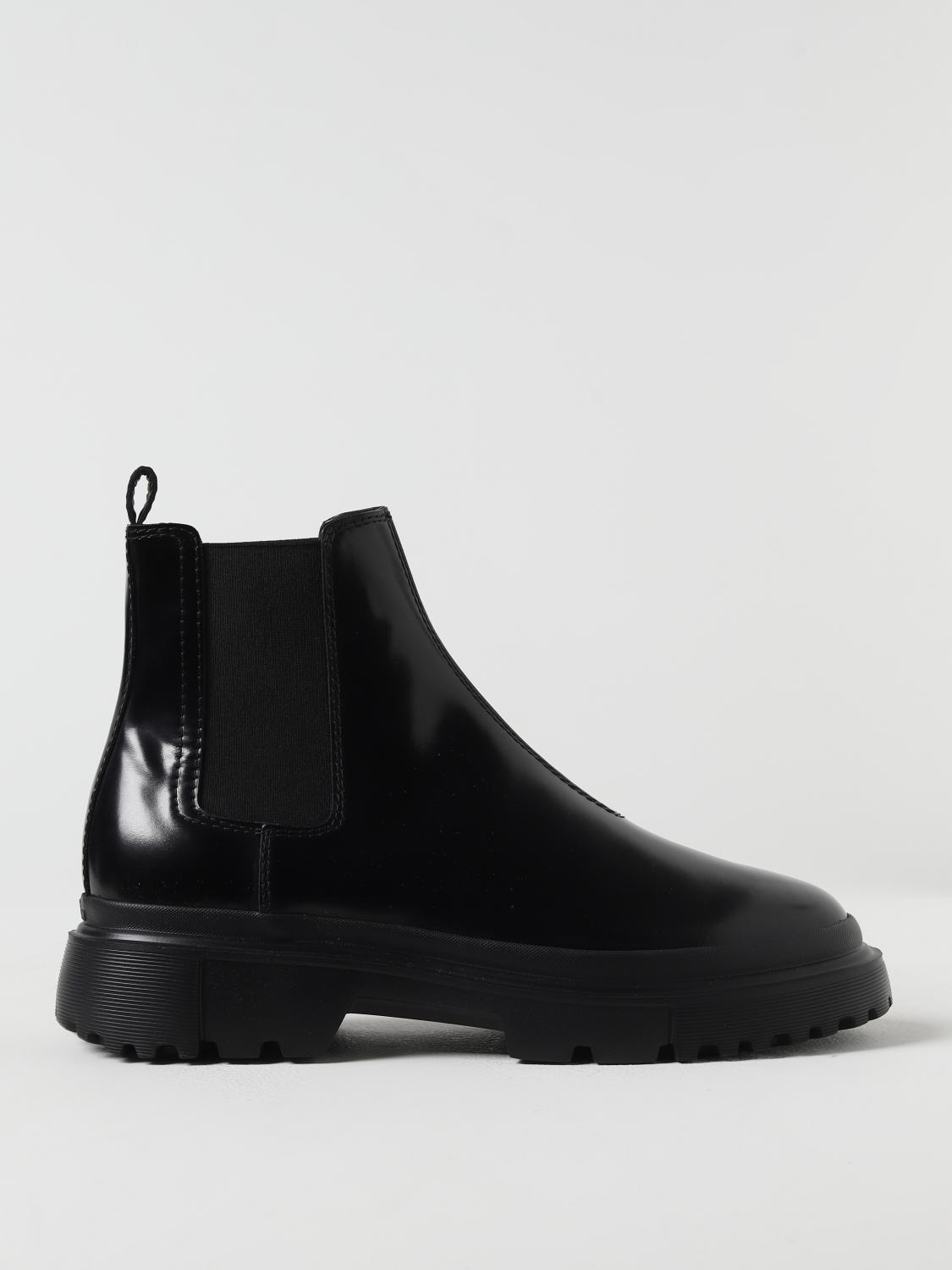 Hogan H629 ankle boots in brushed leather - 1