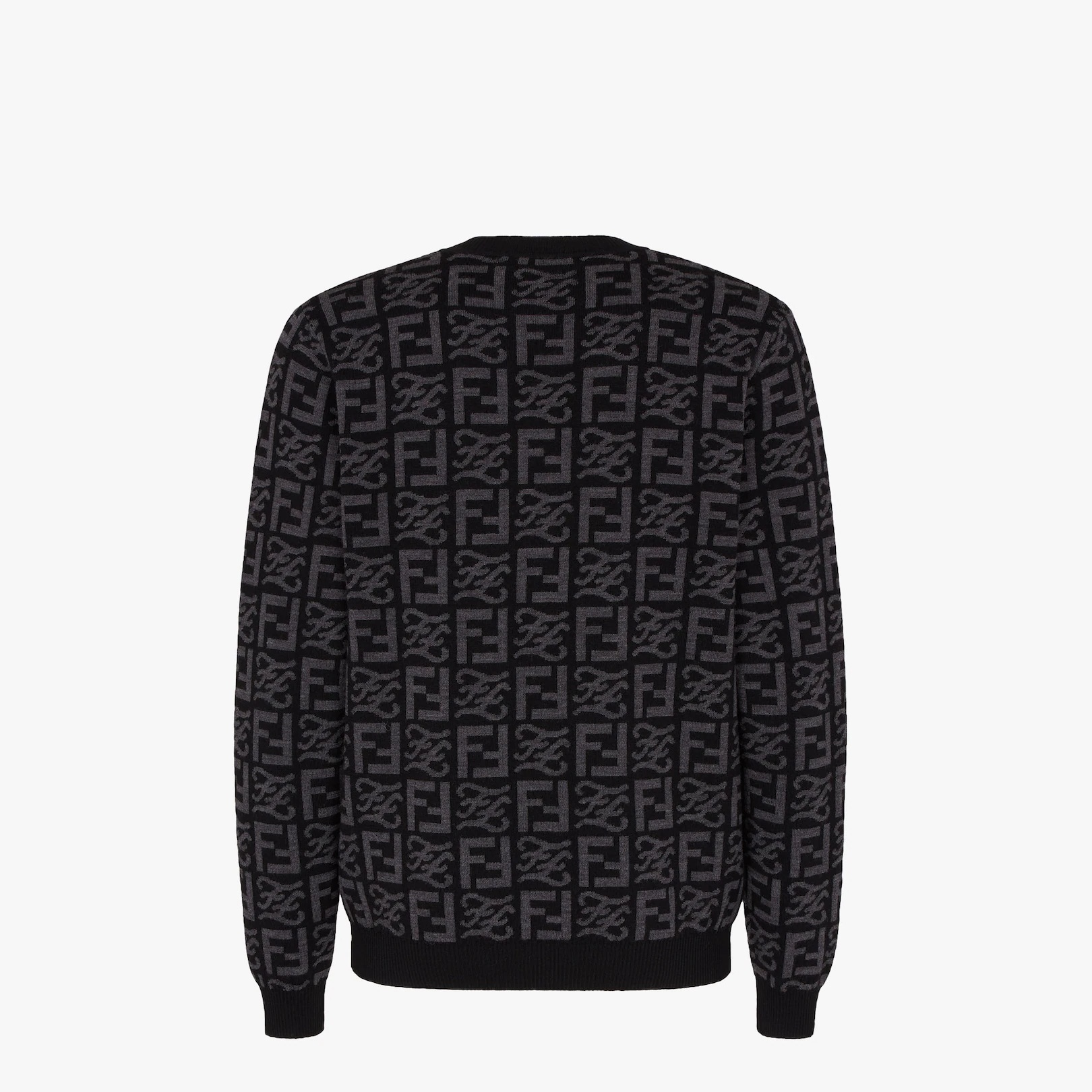 FENDI Multicolor wool sweater REVERSIBLE