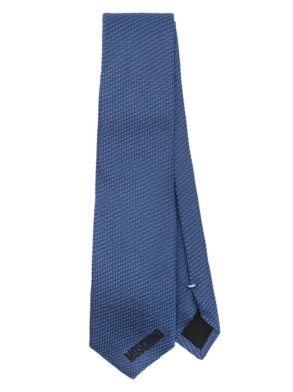 textured silk tie - 1