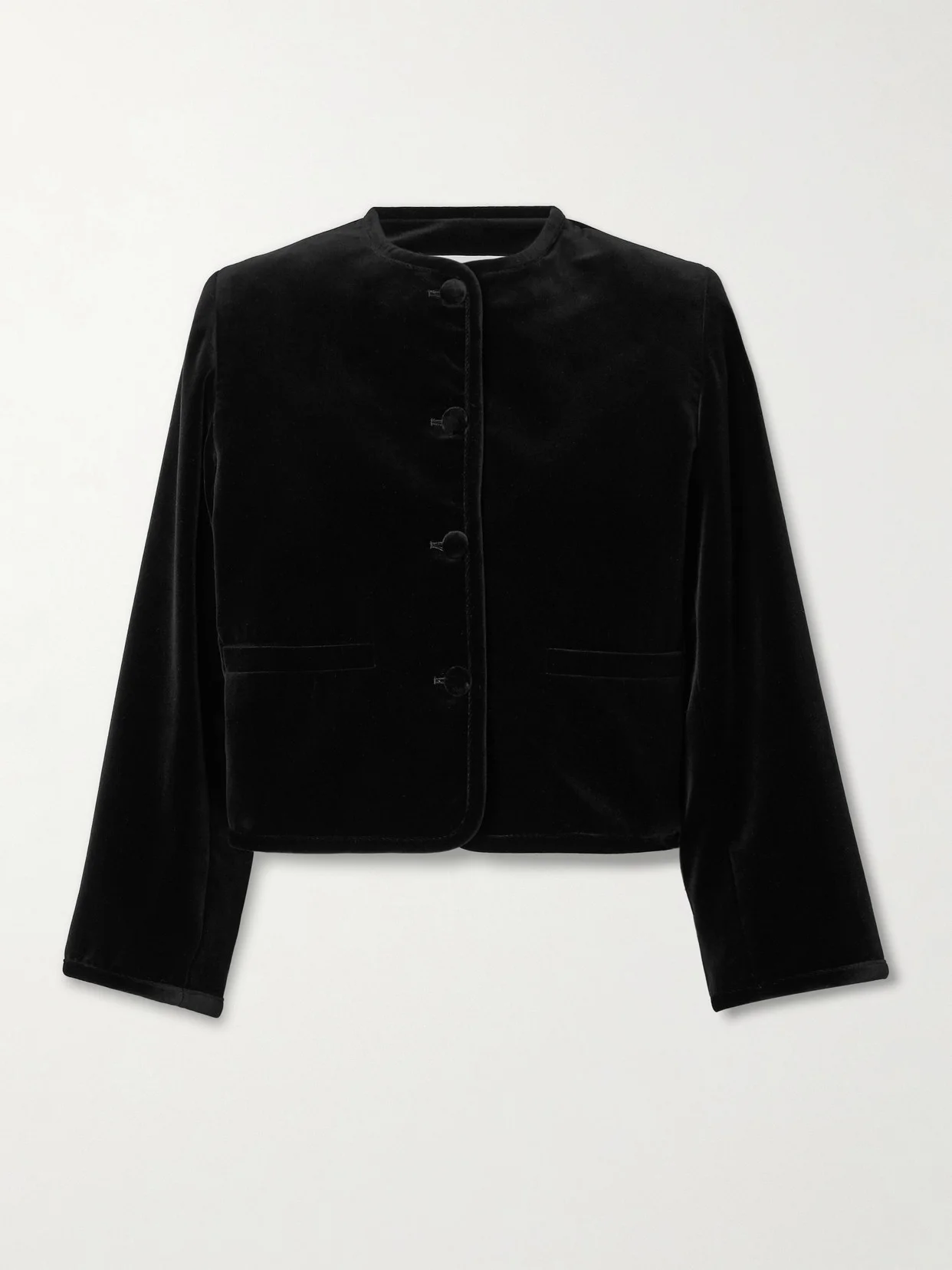 Cotton-velvet Jacket - 1