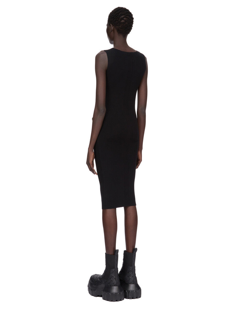 Babel draped-detail midi dress 3