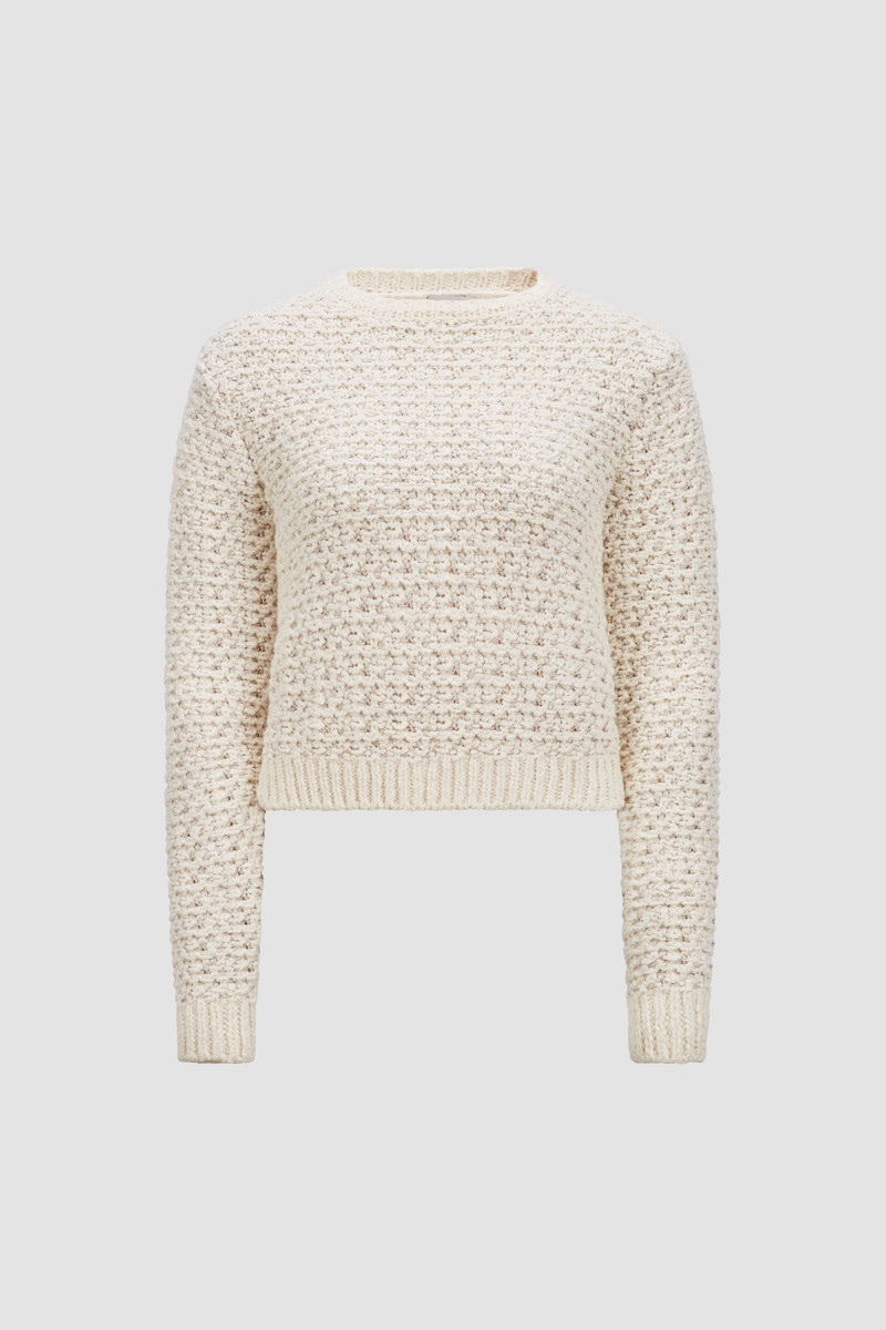 Textured Cotton Sweater 1