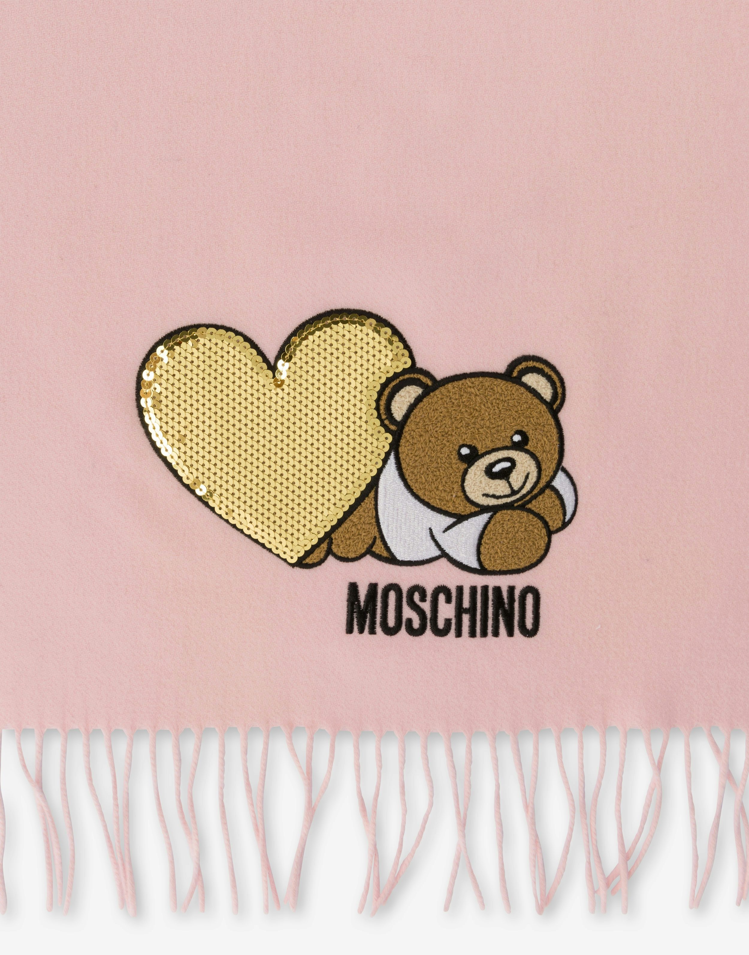 LOVELY TEDDY BEAR WOOL SCARF - 3