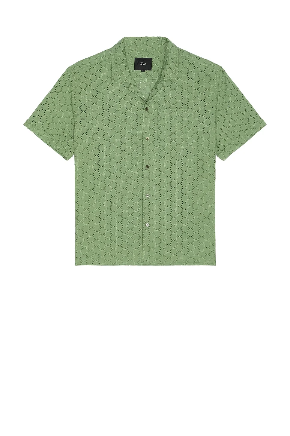 Tyler Button Down Camp Shirt - 1