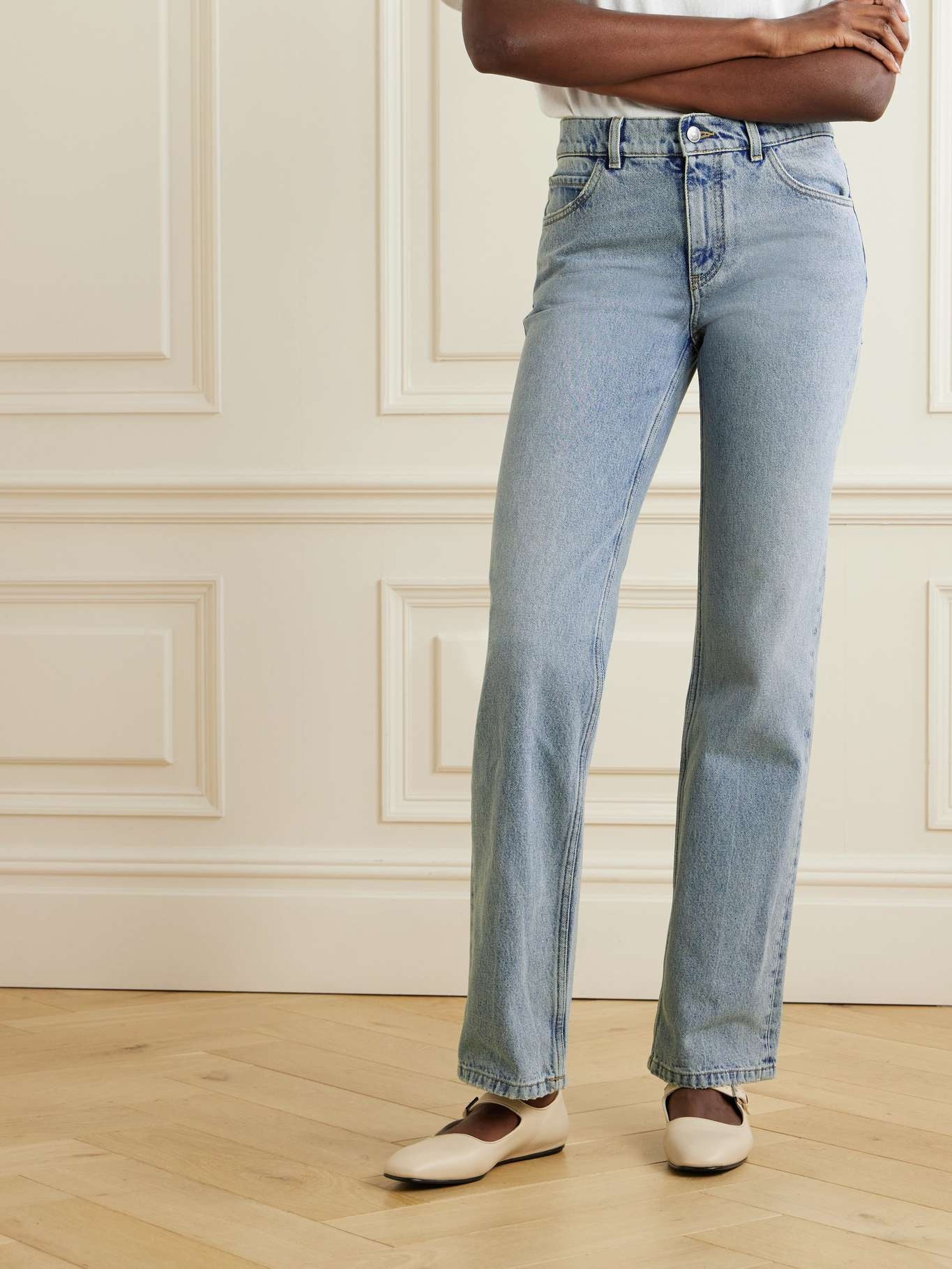 Carlyl high-rise straight-leg jeans - 3