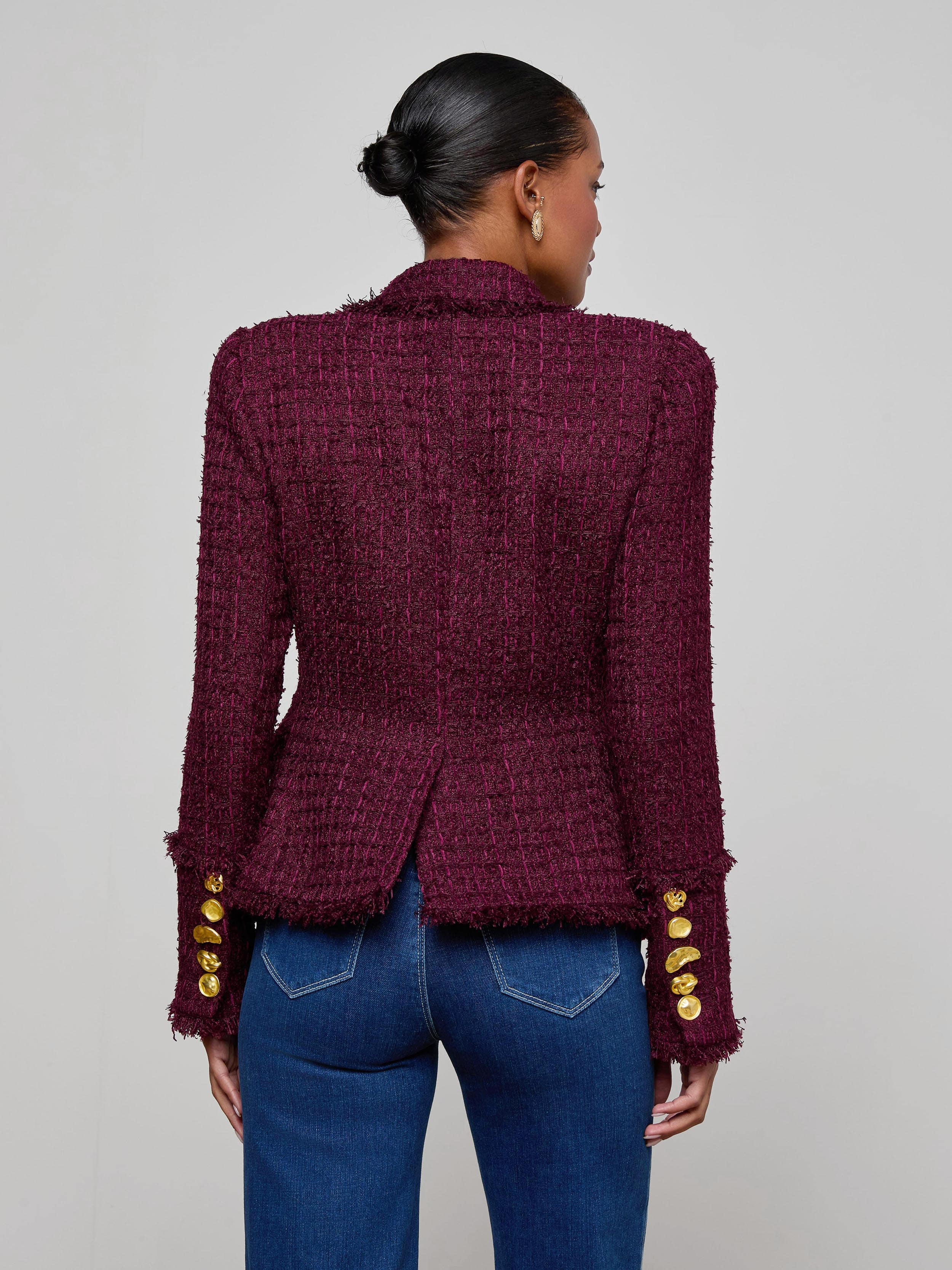 Kaisley Tweed Blazer - 5