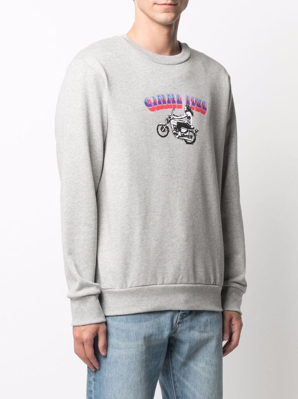 Mika graphic-print sweatshirt - 3