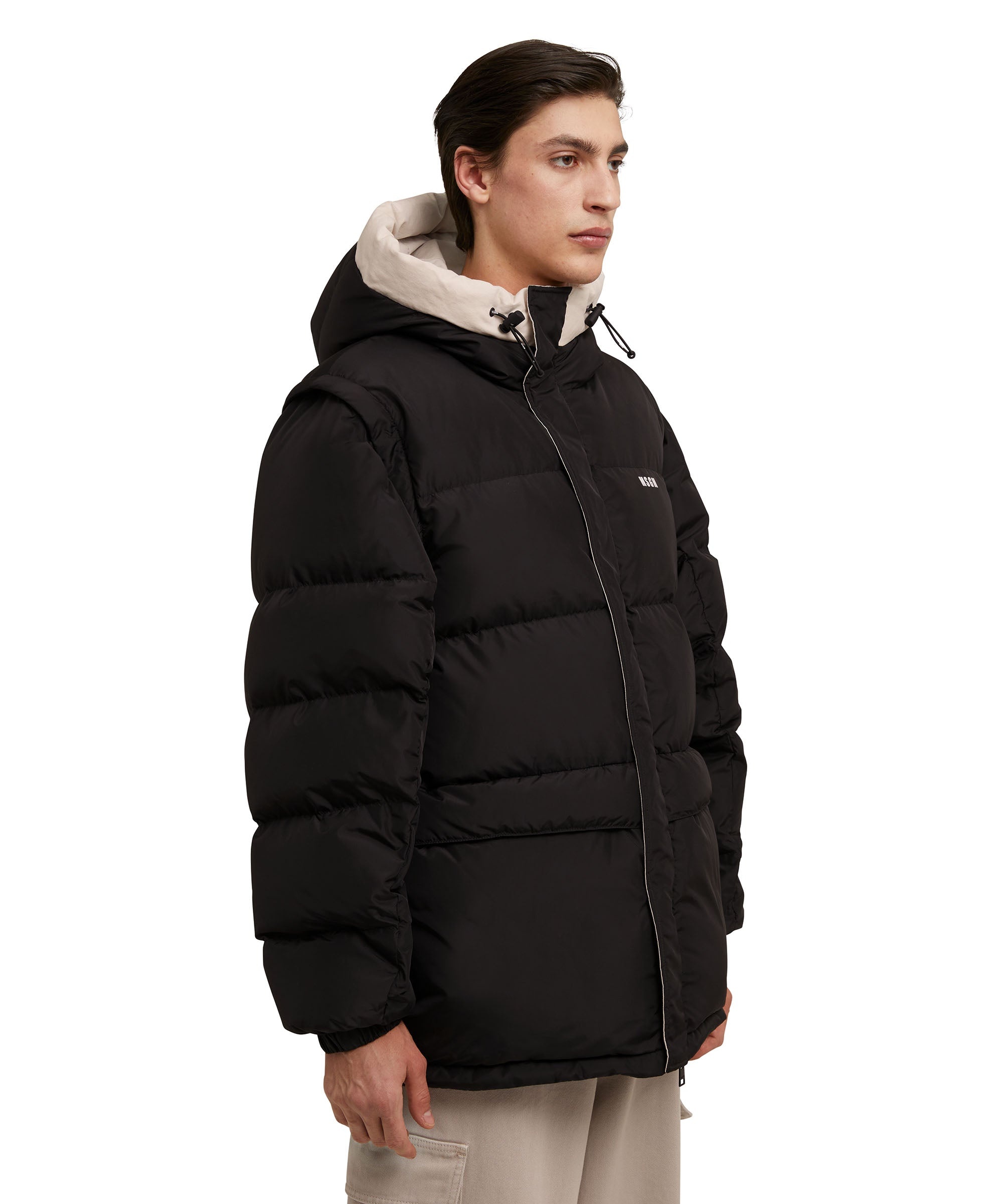 "Micro ripstop" down jacket with micro logo - 4