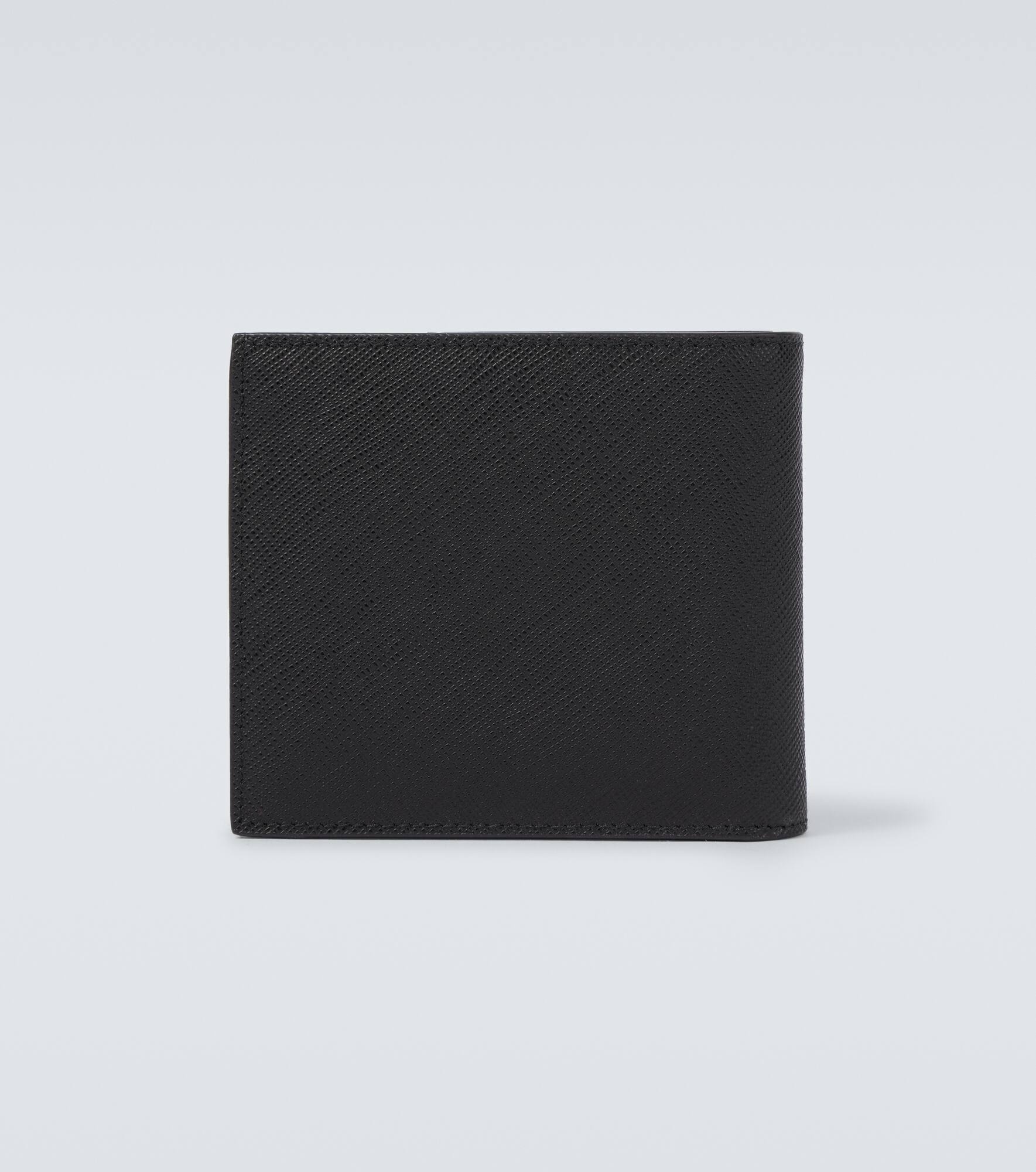Logo Saffiano leather wallet - 3