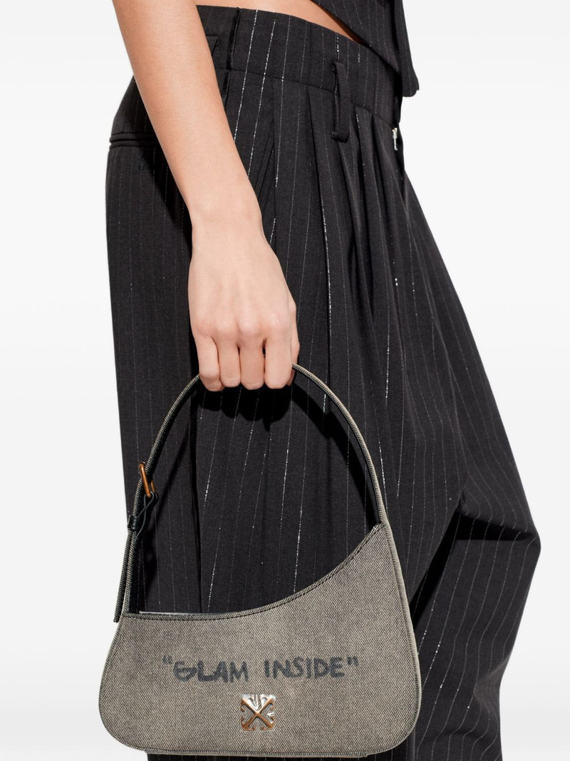 Off-White Jitney Quote zipped shoulder bag outlook