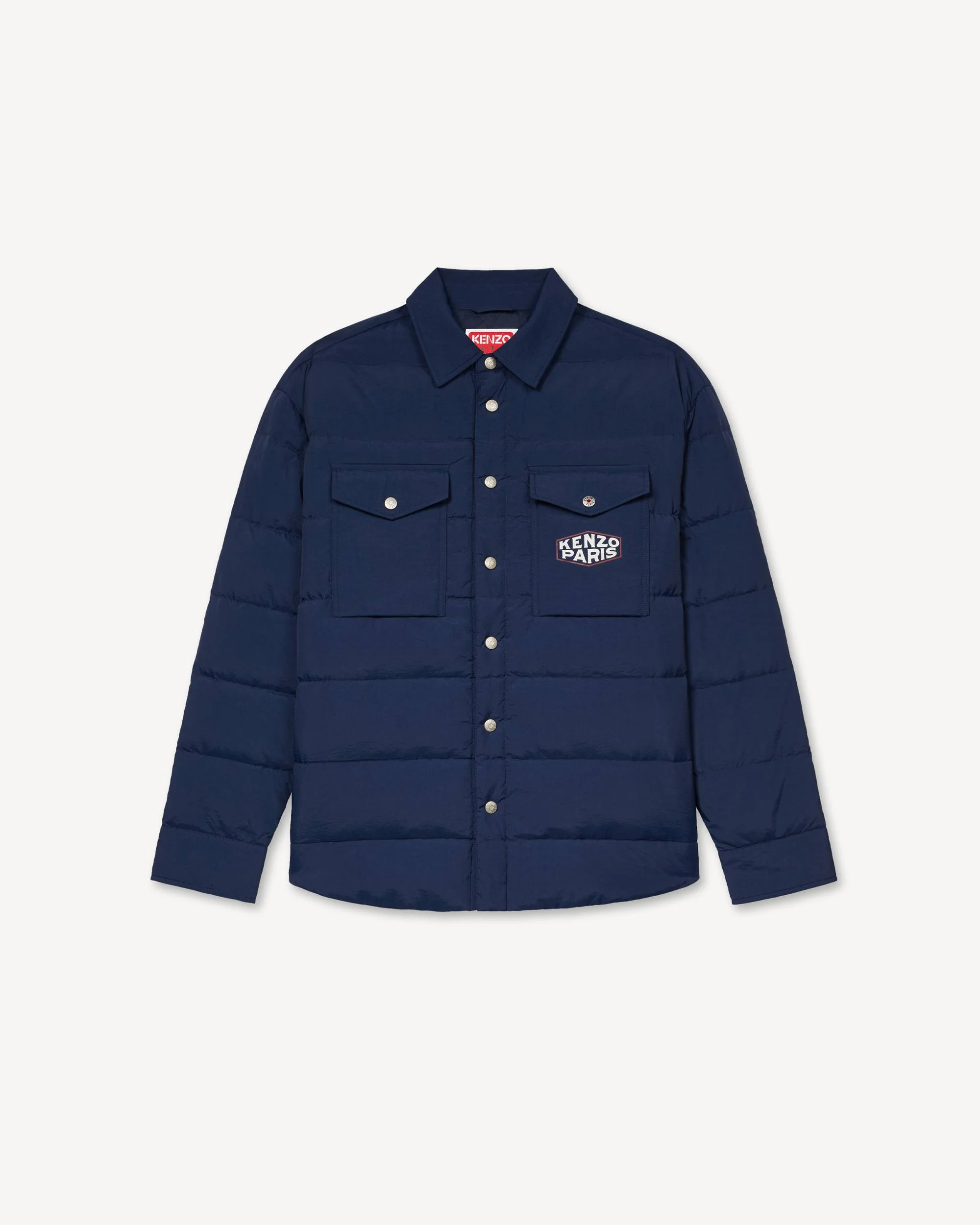 'KENZO Paris Frame' light quilted padded overshirt - 1