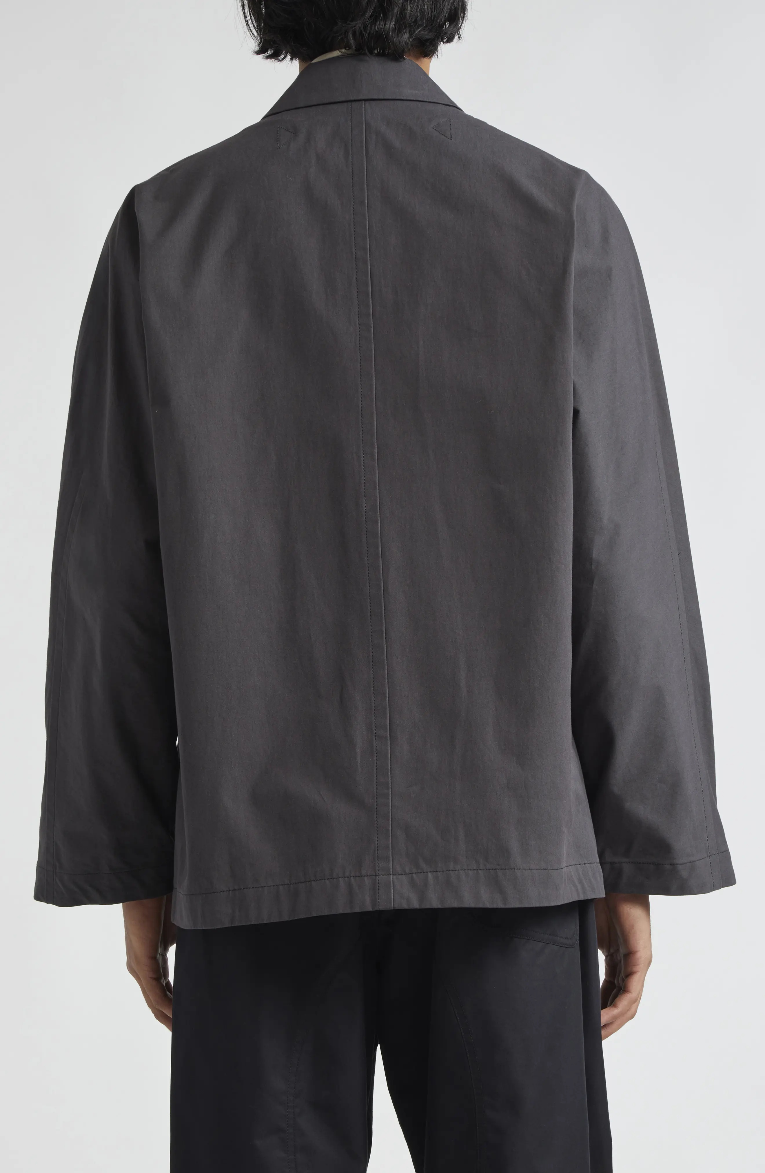 Lemaire Boxy Cotton Workwear Jacket | nordstrom | REVERSIBLE