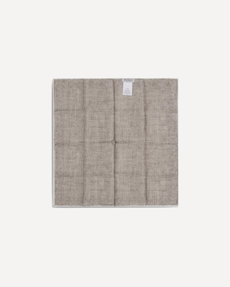 Brunello Cucinelli Silk Pocket Square outlook