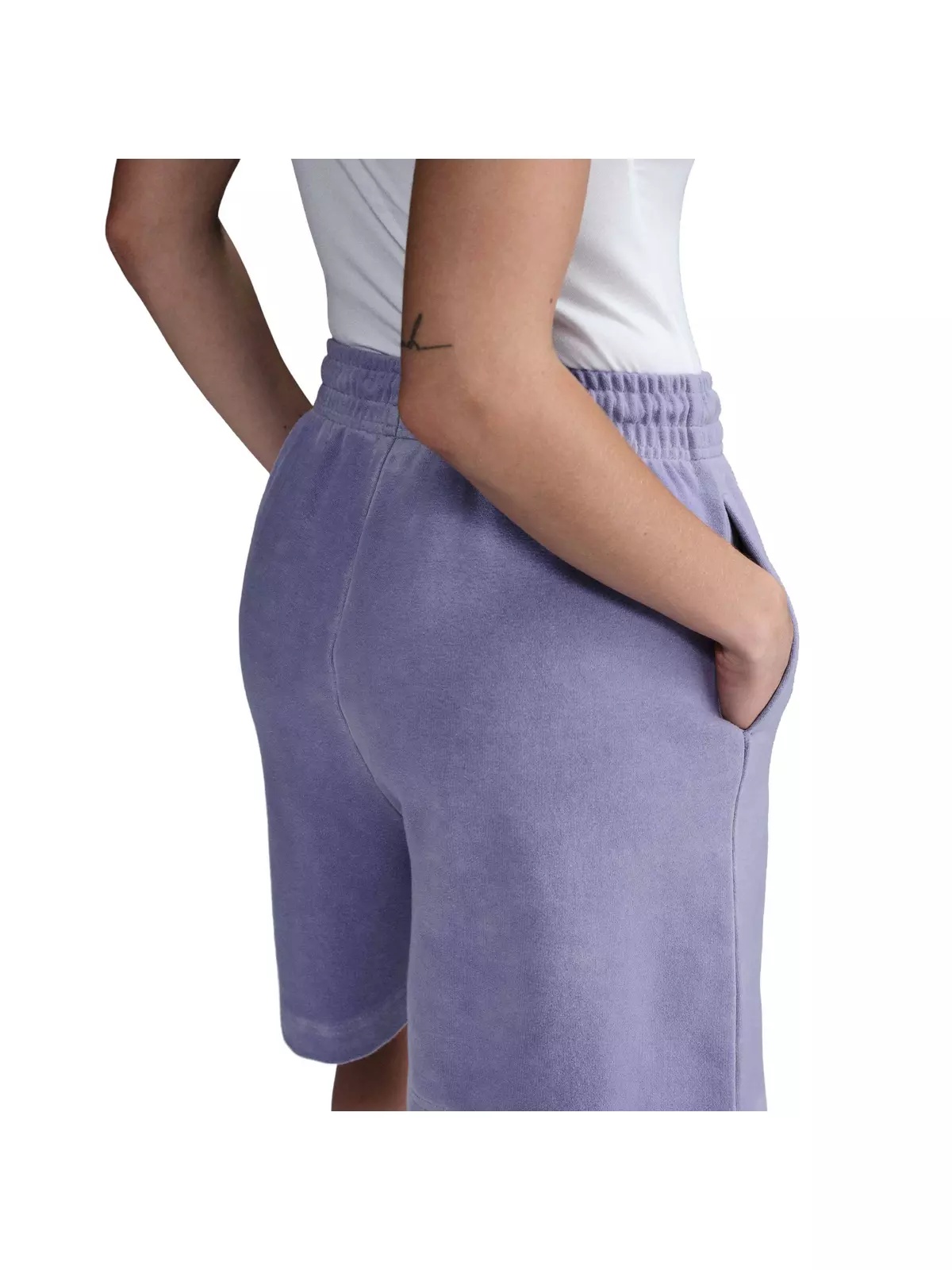 Women's Sportswear High-Waisted 6' Phoenix Fleece French Terry Shorts - 5