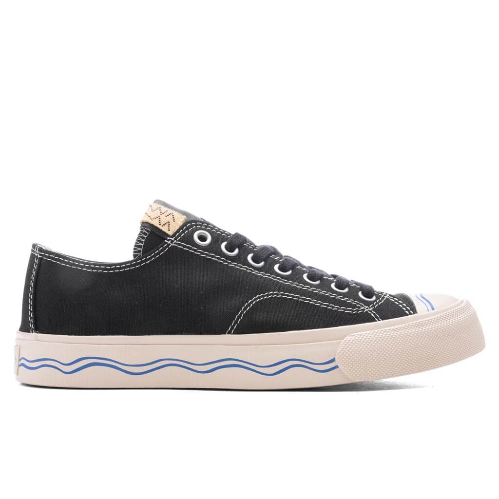 VISVIM｜SNEAKERS (SEEGER LO (0124101001002 BLACK)) visvim SEEGER LO - BLACK | feature | REVERSIBLE