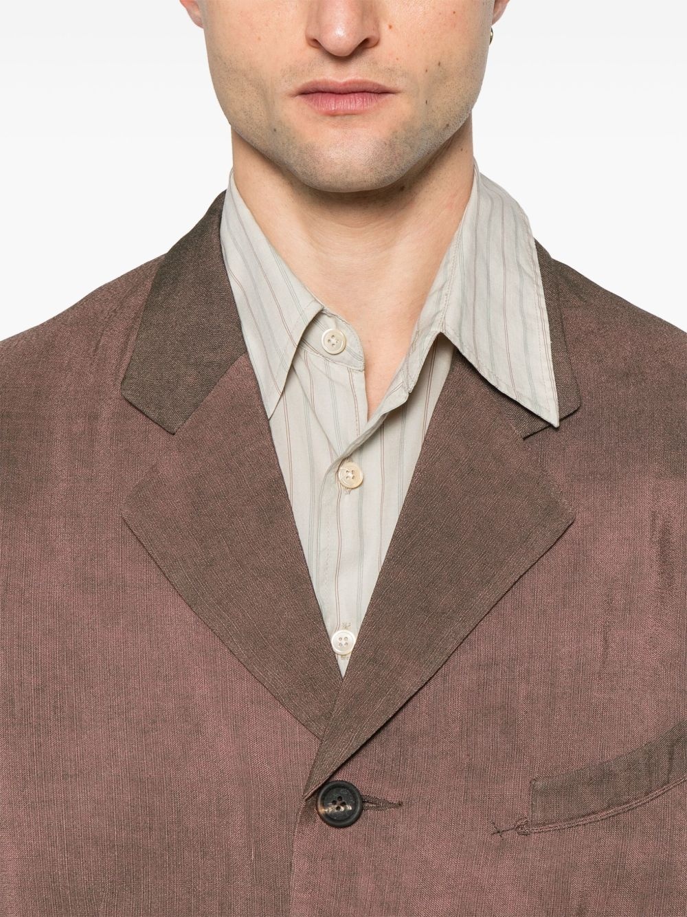 cotton blazer - 5