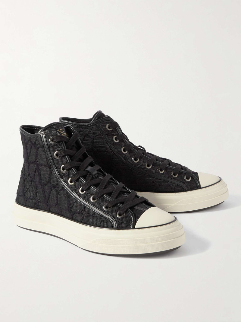 Toile Canvas High-Top Sneakers 4