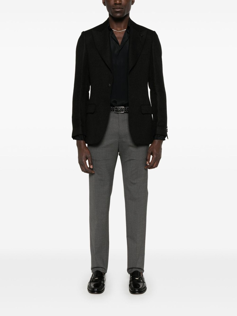 LARDINI linen blazer outlook