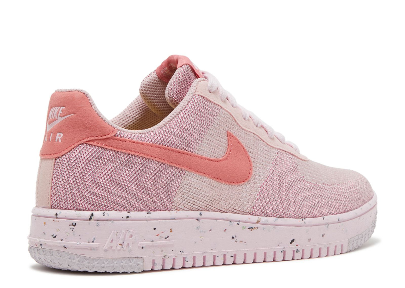 WMNS AIR FORCE 1 CRATER FLYKNIT 'PINK GLAZE' - 3