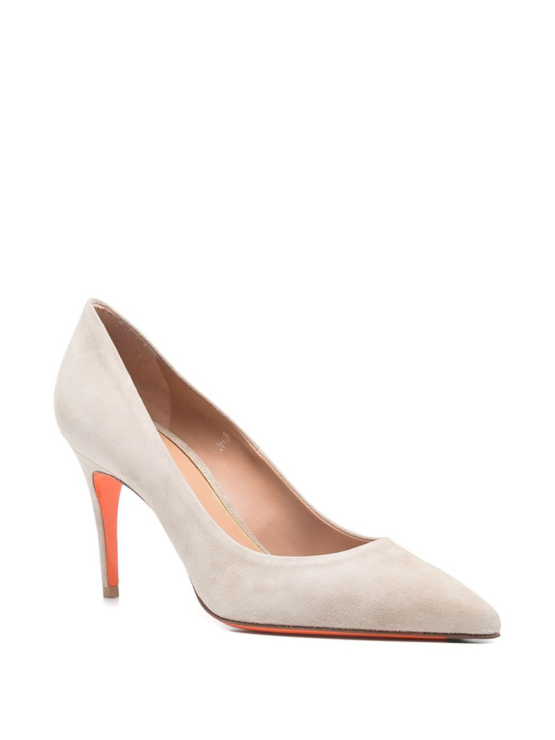 Santoni pointed heeled pumps outlook