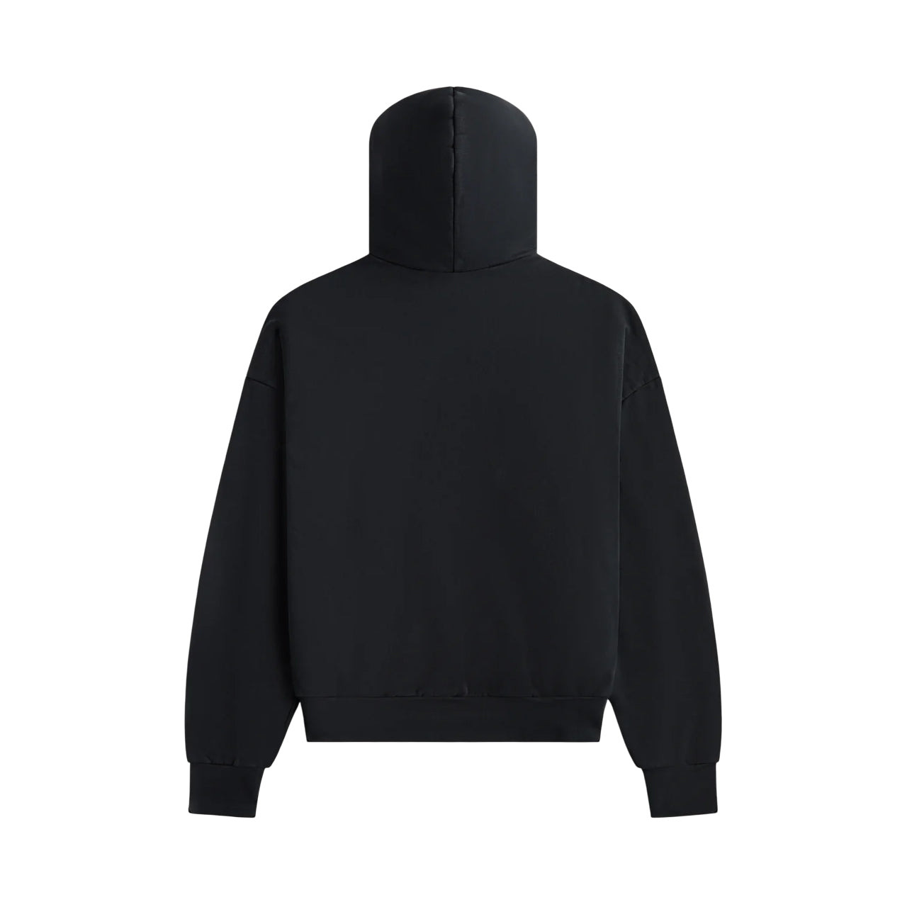 Fear of God Essentials SS25 Heavy Fleece Vintage Shrunken Hoodie 'Black' 192HO246210F - 2