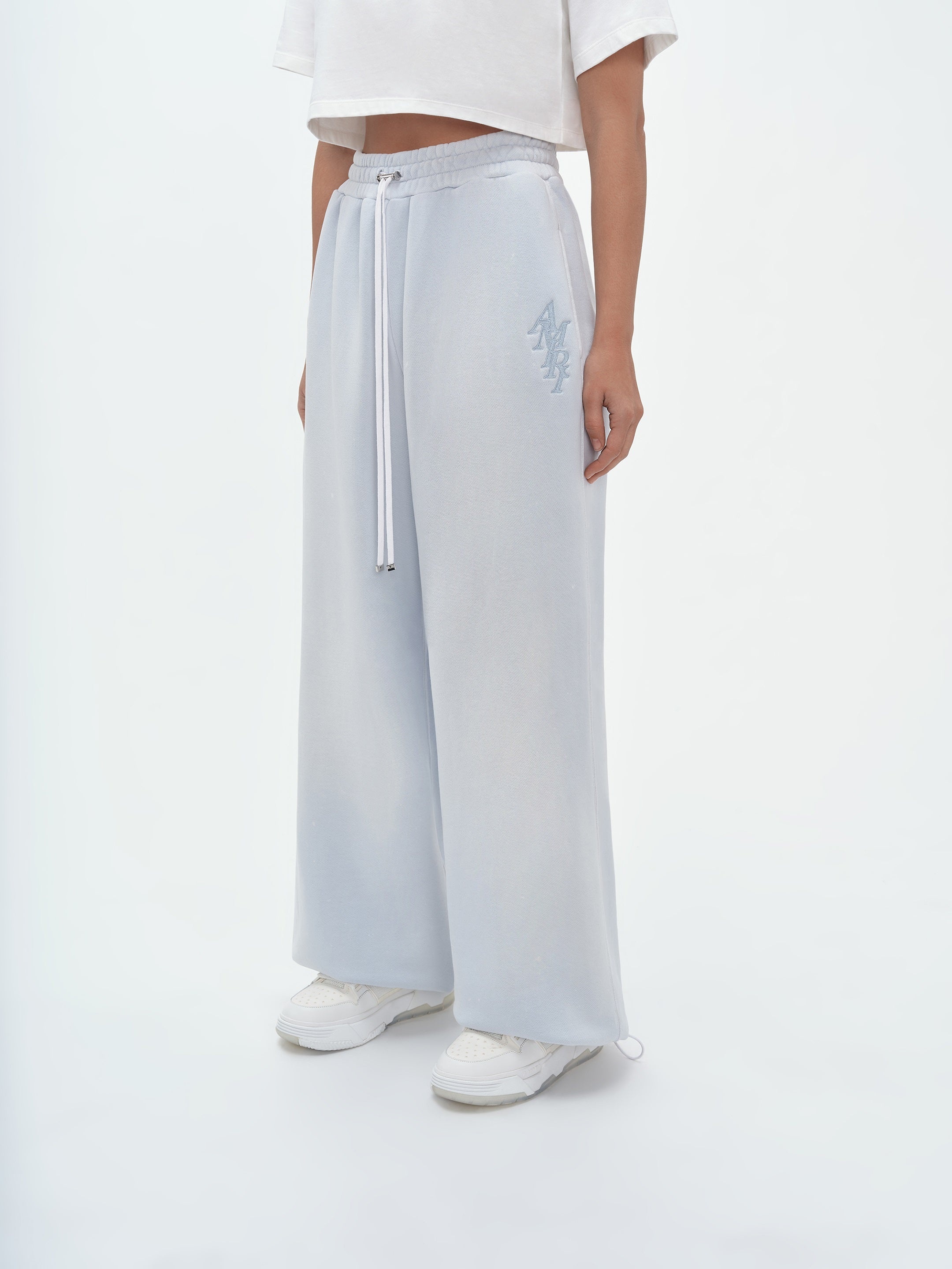 STACKED AMIRI BAGGY SWEATPANT - 2