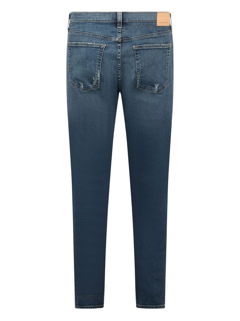 Citizens of Humanity engraved-logo patch straight-leg jeans outlook